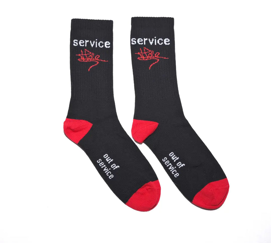Siyah Service İmza Çorap
