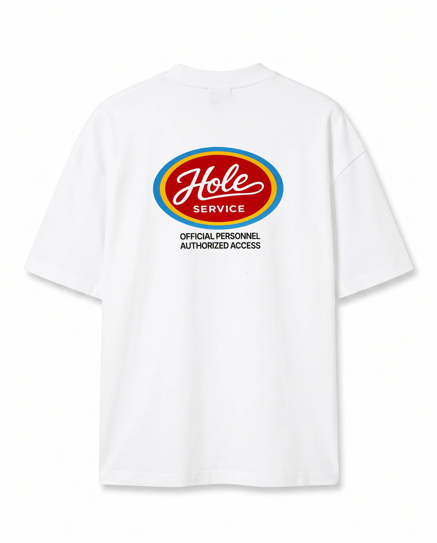 Retro Logo Baskılı Ekru Oversize T-Shirt