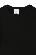 Siyah Kaşkorse Basic T-Shirt