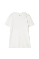 Ekru Kaşkorse Basic T-Shirt