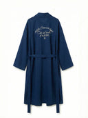 Lacivert Unisex Kimono