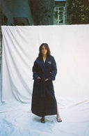 Lacivert Unisex Kimono