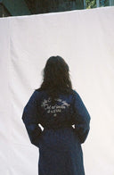 Lacivert Unisex Kimono