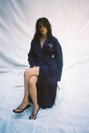 Lacivert Unisex Kimono