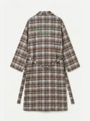 Kahverengi Unisex Kimono