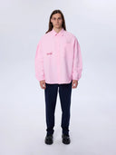 Connell Pembe Oversize Gömlek