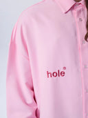 Connell Pembe Oversize Gömlek