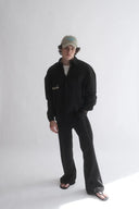 Connell Siyah Oversize Gömlek