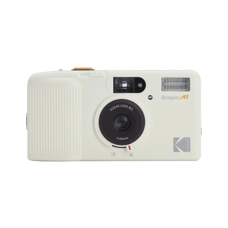 Kodak Snapic A1 35mm Film Camera (Ivory white )