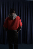 Hole Baskı Detay Çift Kat Hoodie