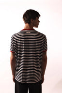 Triko Çizgili T-Shirt