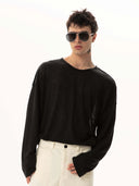 Pamuk Tensel Relaxed Fit Triko Sweatshirt