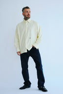 Sarı Pamuk Poplin Gömlek
