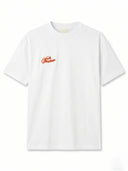Gögüs Nakış Detay Fit Kalıp Ekru T-Shirt