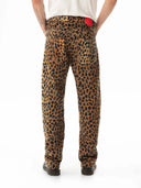Gabardin Leopar Pantolon