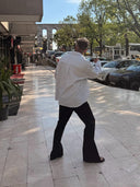 İspanyol Paça Siyah Pantolon