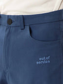 Hole Nakış Detay Gabardin Pantolon