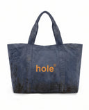 Limited Edition Eskitme Mavi Tote Çanta - 004/016
