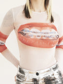 Kiss Baskılı Body