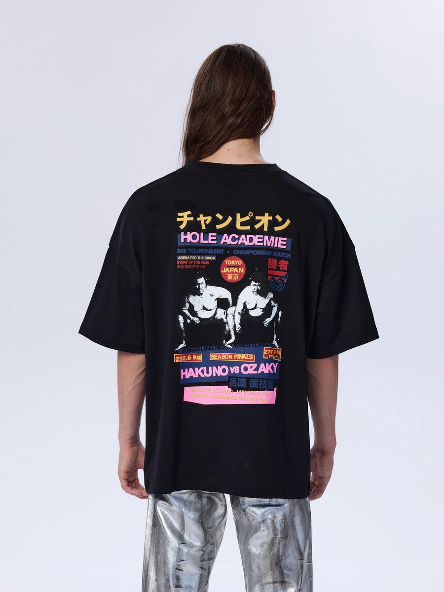 Sumo Baskı T-Shirt