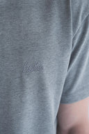 Alvin Gri Basic T-Shirt