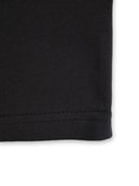 Organik Penye Basic Siyah Regular T-shirt