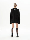 Pamuk Tensel Relaxed Fit Triko Sweatshirt