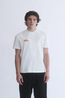 Gögüs Nakış Detay Fit Kalıp Ekru T-Shirt