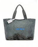Limited Edition Eskitme Gri Tote Çanta - 013/016