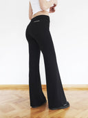 Selena İspanyol Paça Siyah Pantolon