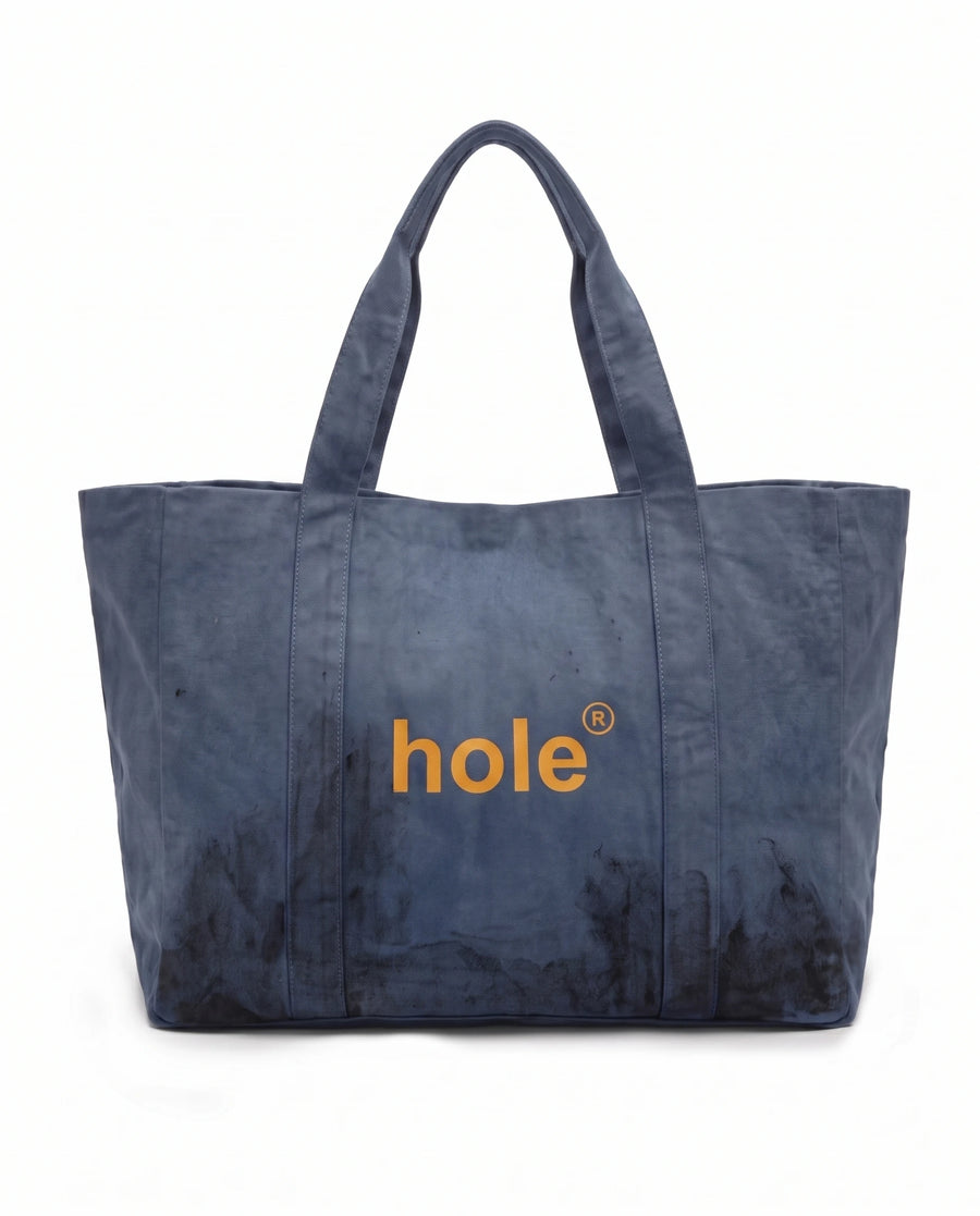 Limited Edition Eskitme Mavi Tote Çanta - 002/016