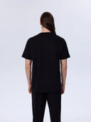 Hole Baskı Detay T-Shirt