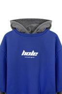 Hole Baskı Detay Çift Kat Hoodie