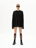Pamuk Tensel Relaxed Fit Triko Sweatshirt