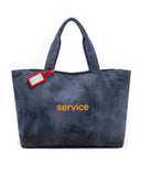 Limited Edition Eskitme Mavi Tote Çanta - 003/016