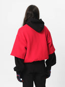 Hole Çift Kat Hoodie