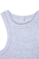 Kaşkorse Gri Crop Top