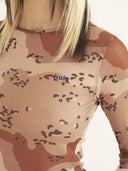 Kamuflaj Tül Body