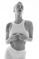 Kashkorse Beyaz Crop Top
