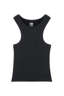 Kaşkorse Siyah Crop Top