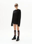 Pamuk Tensel Relaxed Fit Triko Sweatshirt