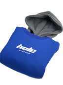 Hole Baskı Detay Çift Kat Hoodie