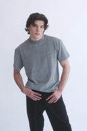 Alvin Gri Basic T-Shirt