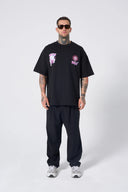 Kibrit Baskı Oversize T-Shirt