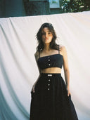 Alessia Lacivert Askılı Büstiyer