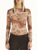 Kamuflaj Tül Body