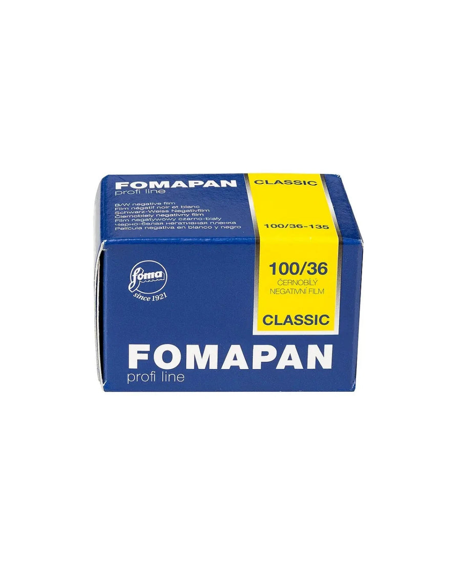 Fomapan 100 Classic 35mm Siyah Beyaz Fotoğraf Filmi 36 Poz