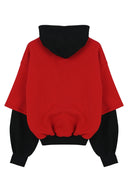 Hole Çift Kat Hoodie