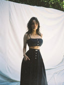 Alessia Lacivert Askılı Büstiyer
