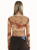 Kamuflaj Tül Body
